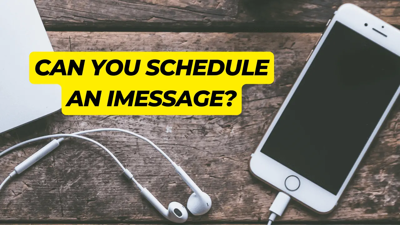 How to schedule a text message on iPhone