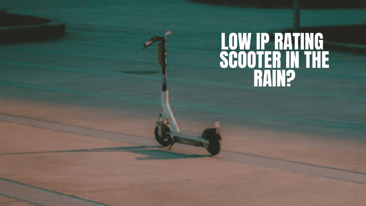 Can I Ride my Electric Scooter in the Rain?